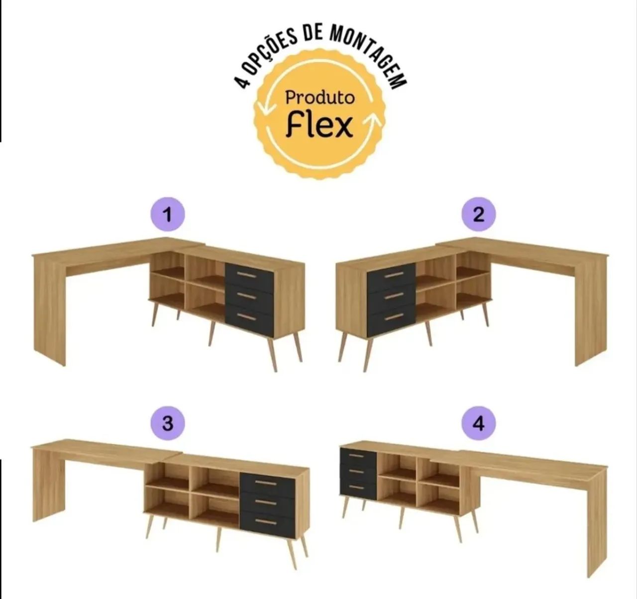 Mesa para manicure/esxritório - Foto 3