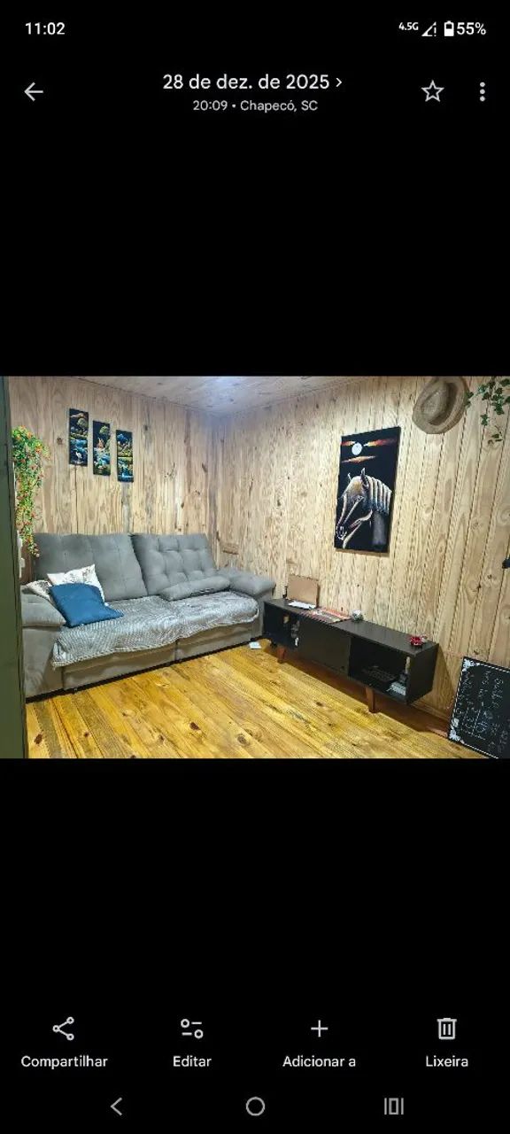 Vendo sofá retrátil e reclinável 4 lugares. - Foto 3