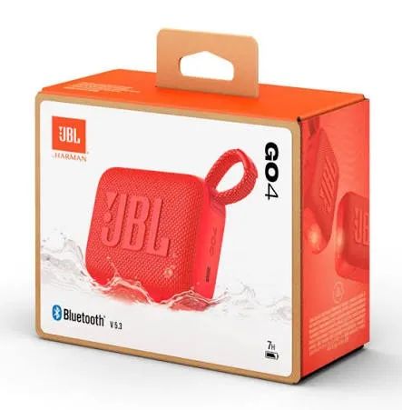 JBL GO 4 Vermelha Nova  - Foto 4