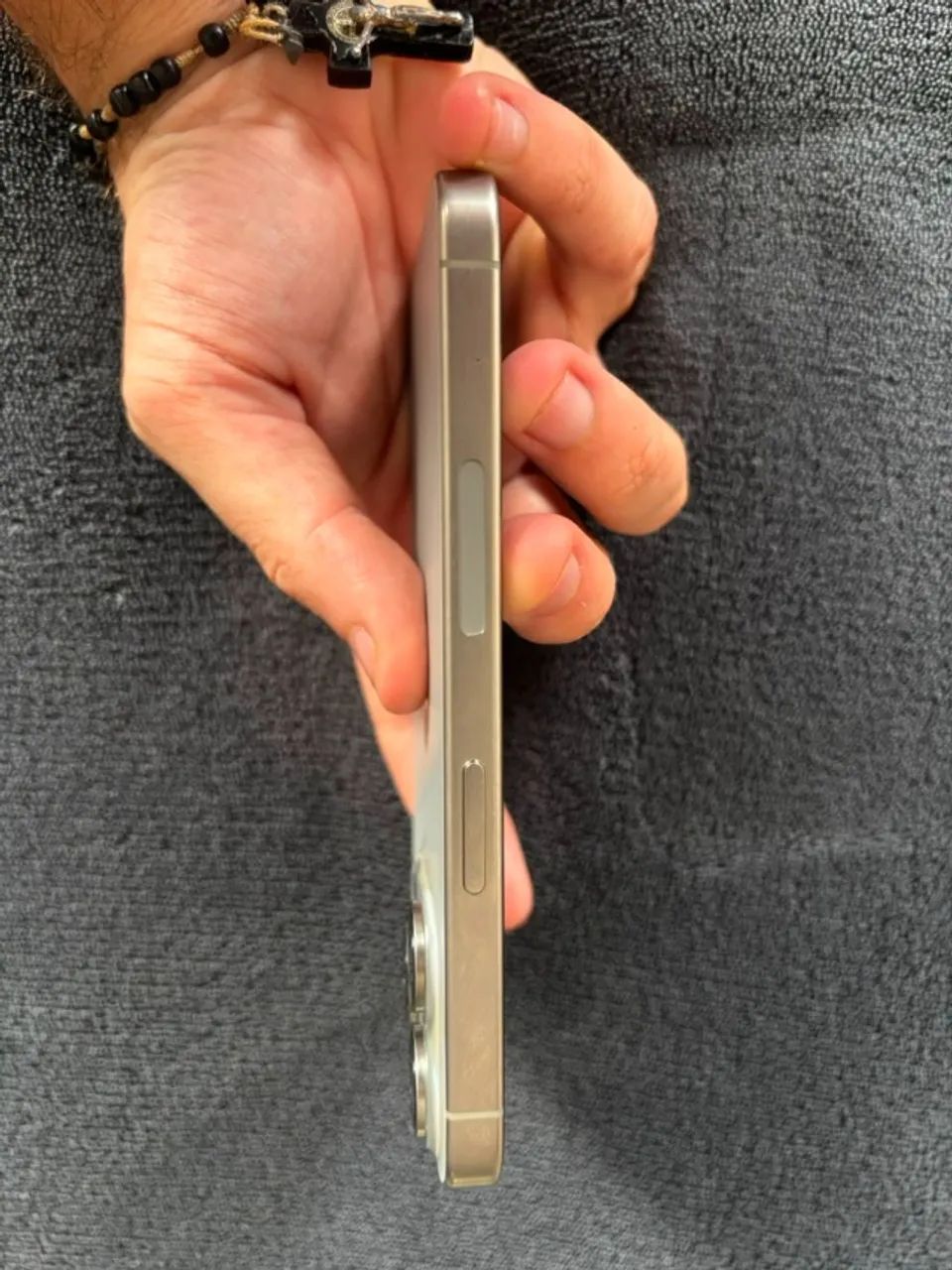 iPhone 15 Pro 256GB Black Titanium | Impecável | Todo Original | 85% - Foto 3