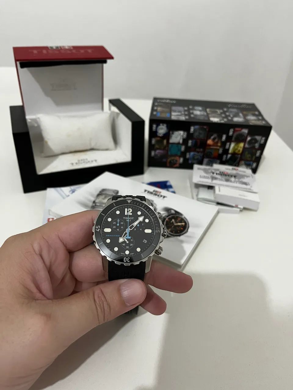 Relógio Tissot Seastar Cronógrafo - Foto 4