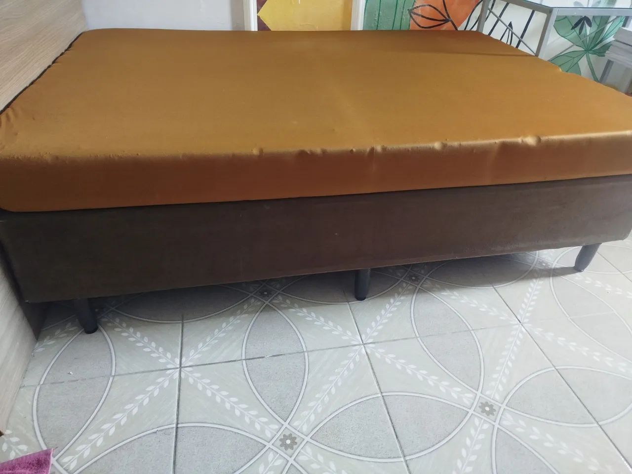 Cama box e colchão casal  - Foto 2