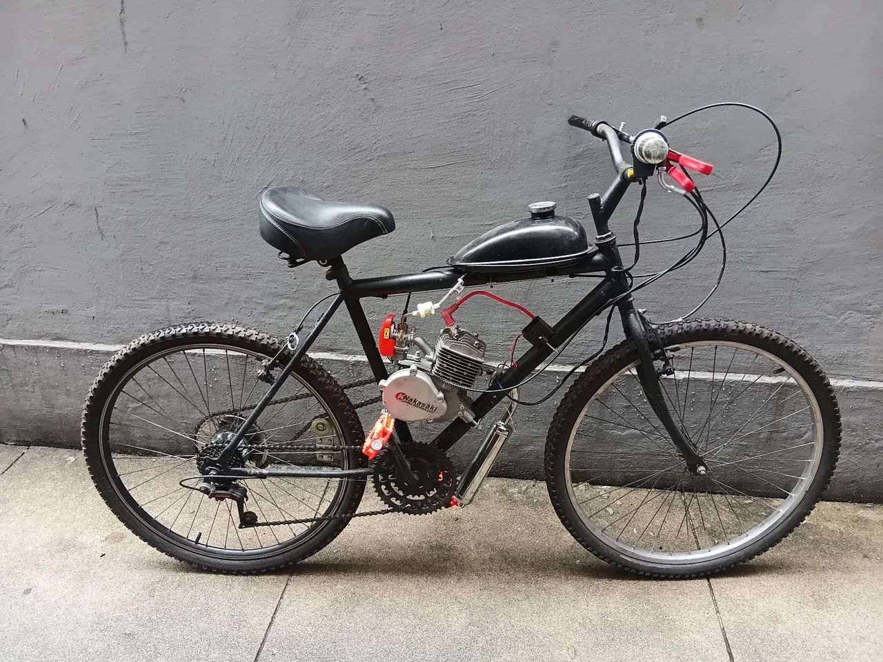 Bicicleta motorizada 80cc nova 