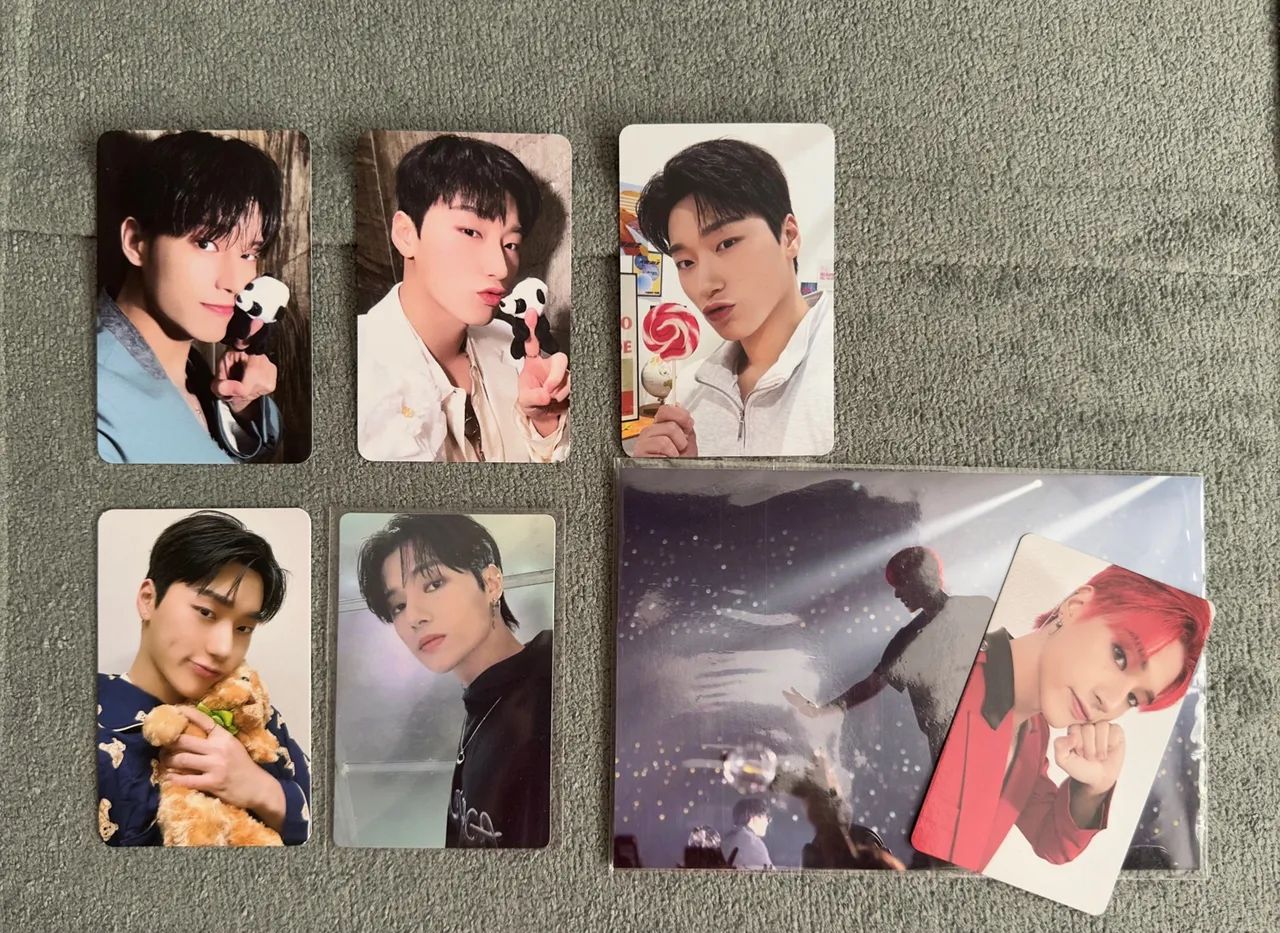 Photocards OFICIAIS ATEEZ K-pop (valor individual) - Foto 3