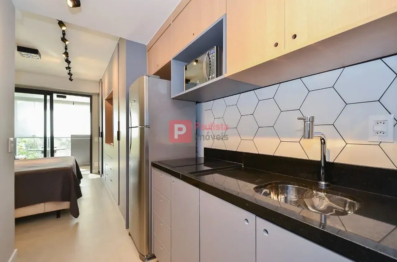 Studio à venda com 29,28m², 1 Quarto em Moema, Estúdio Moderno e Pronto para Morar