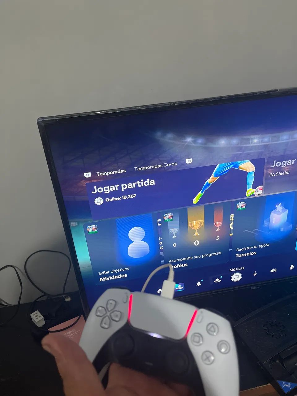 Ps5 slim com caixa  - Foto 2