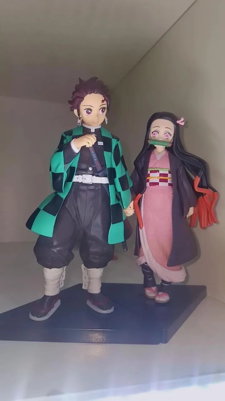 Tanjiro Kamado & Nesuko Kamado banpresto figure