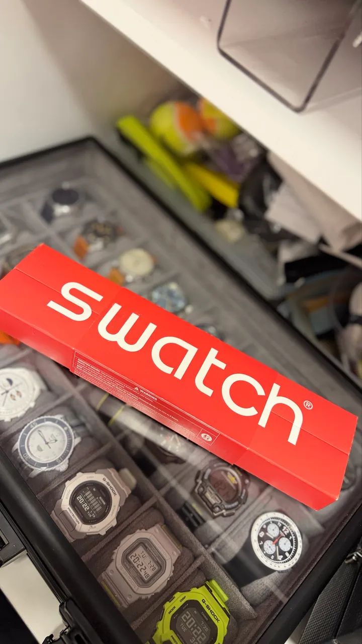 Relógio Swatch Chrono 42 mm - Foto 3