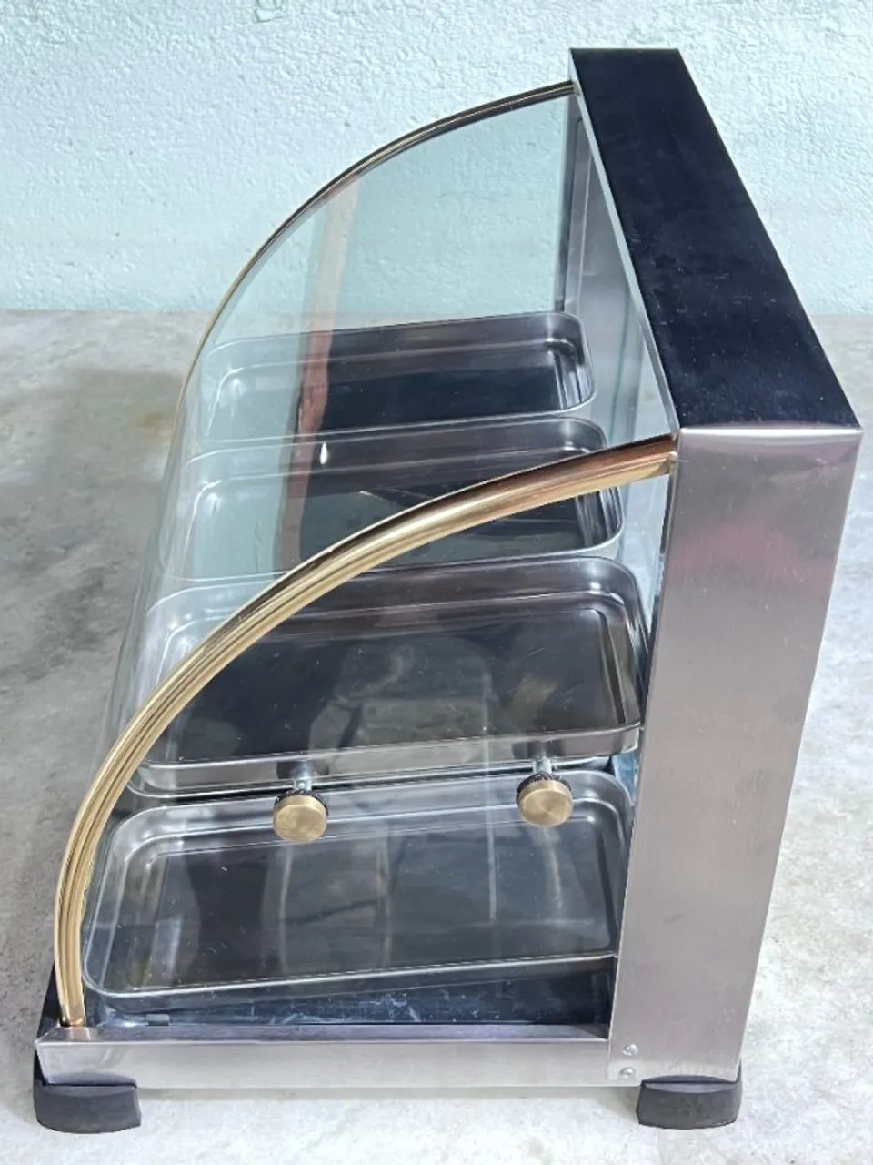 Estufa Quente Ouro Curva Dupla 6 Bandejas 220V Marchesoni - Foto 4