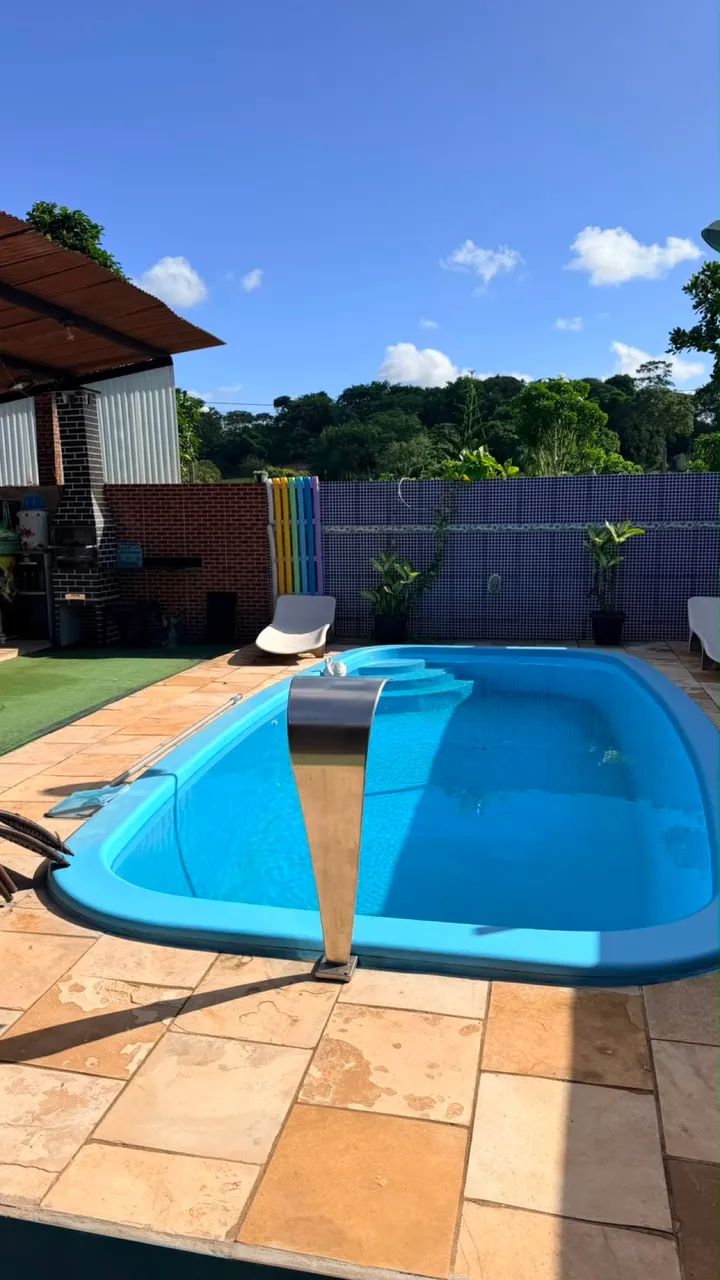 Área de lazer , piscina, churrasqueira, sítio - Foto 4