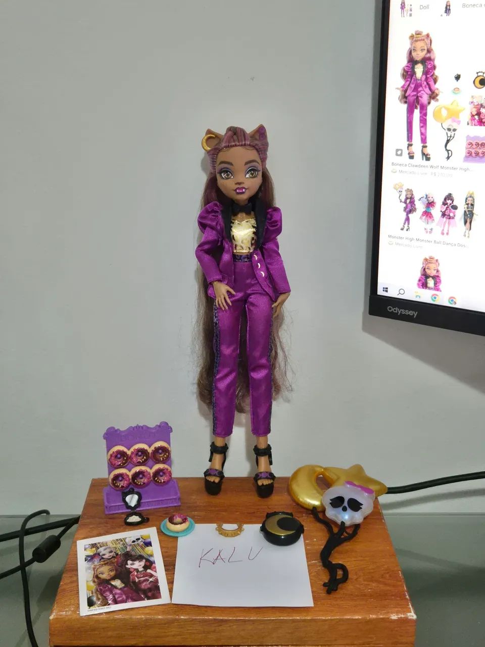 Monster high g3 Clawdeen Monsterball