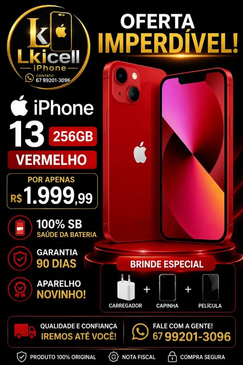 Iphones disponíveis 