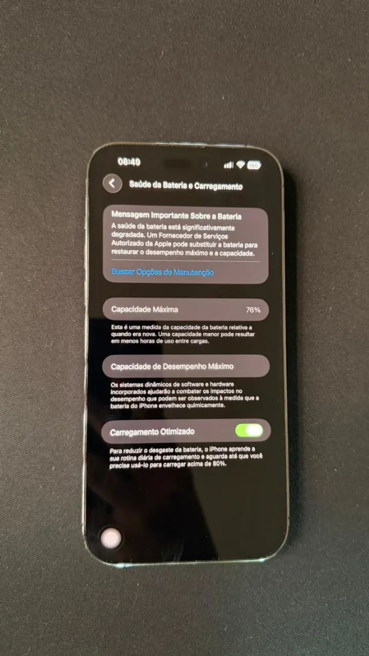 Iphone 14 pro max 128 GB Roxo Único Dono - Foto 4