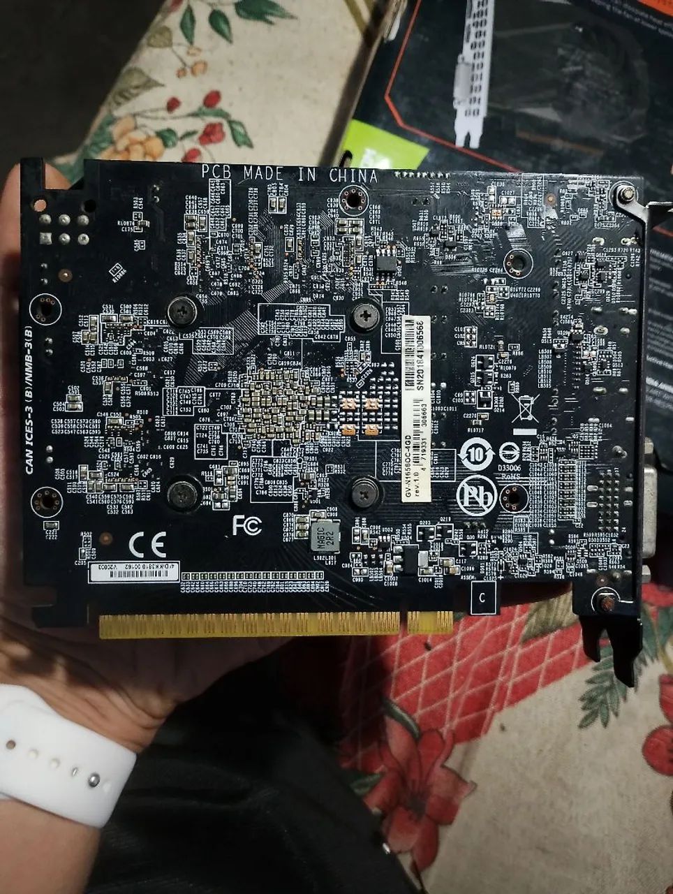 Placa de Vídeo GTX 1650 / 4GB NVidia Geforce  - Foto 5