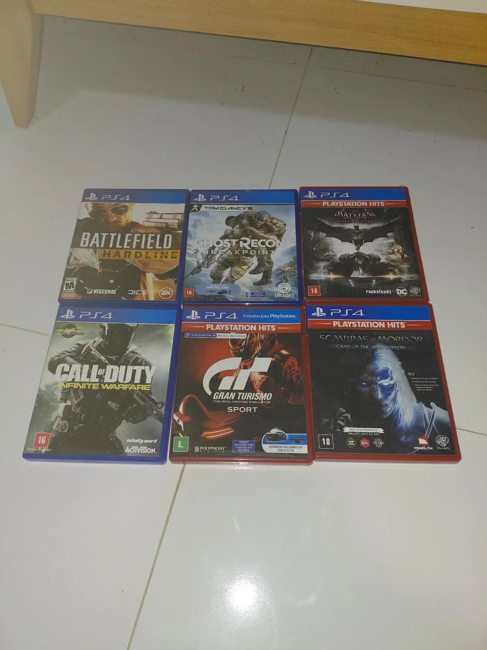 Vendo jogos PS4