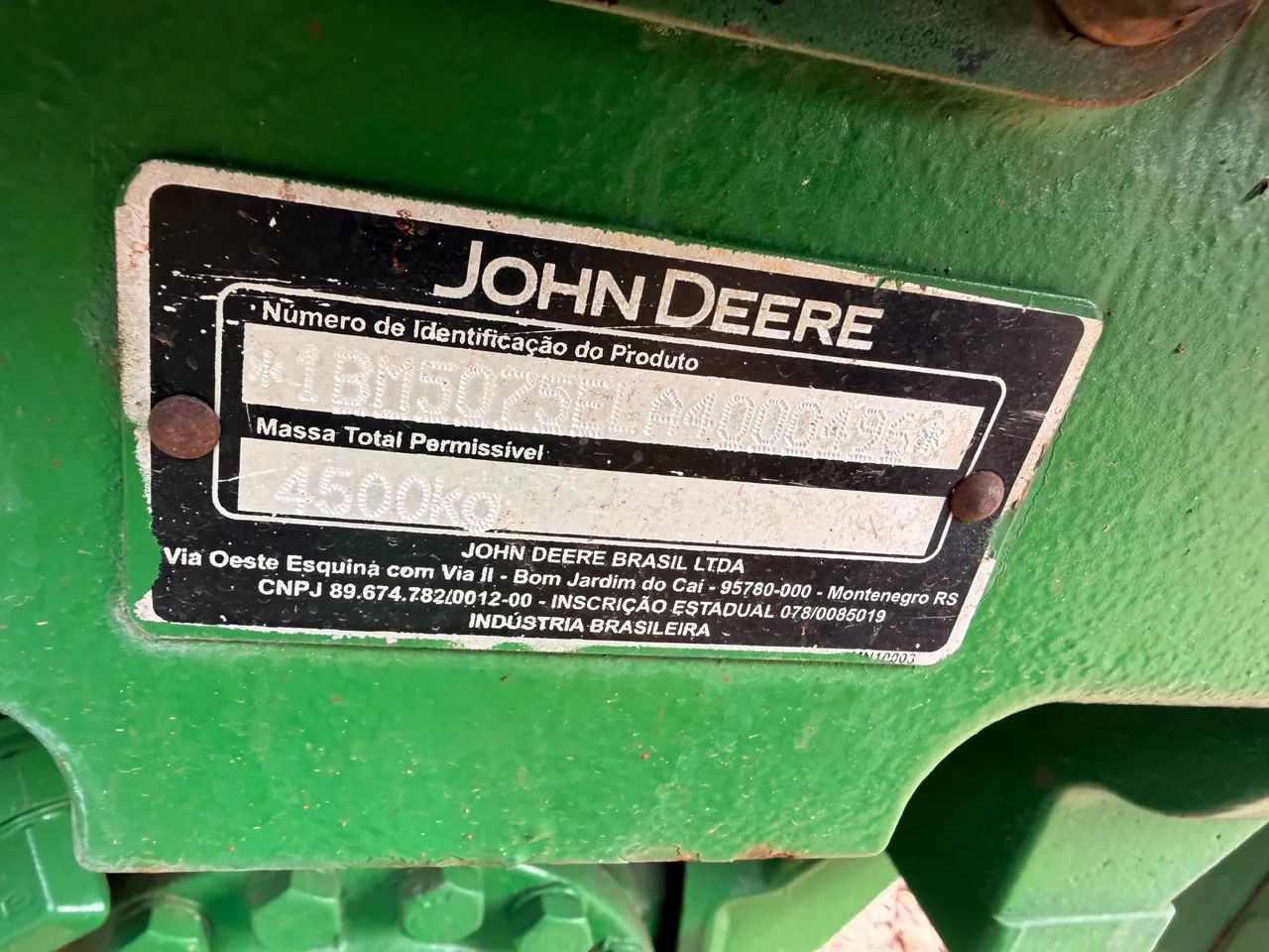 Trator jhon deere - Foto 2