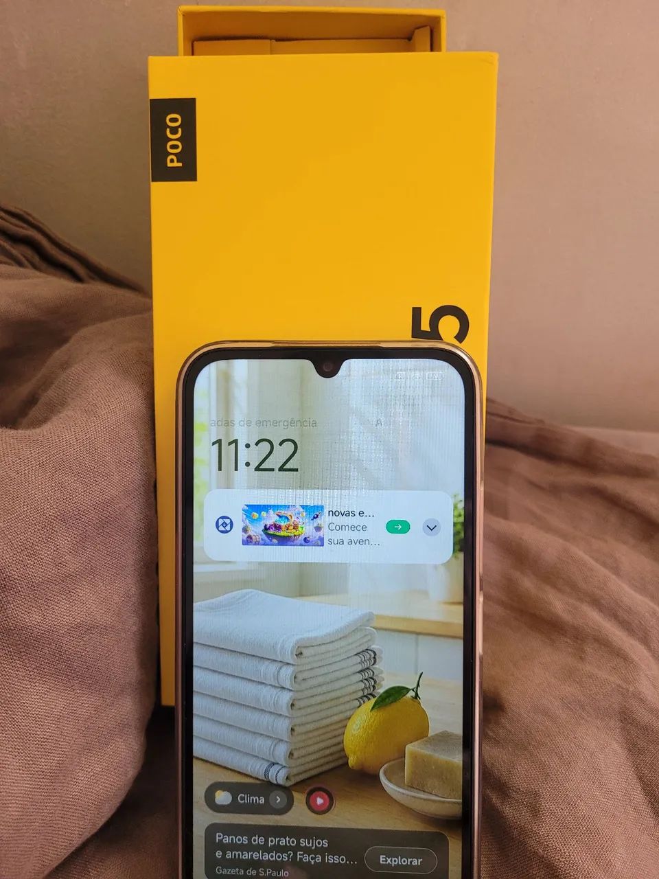 Poco c85 impecável 