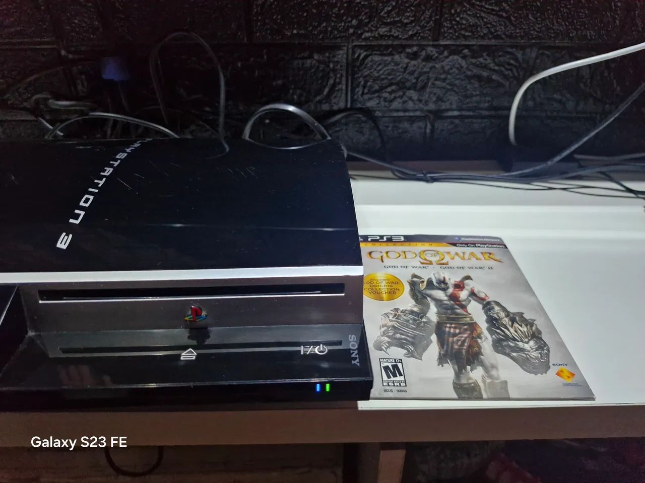 Ps3 fat funcionando perfeitamente 