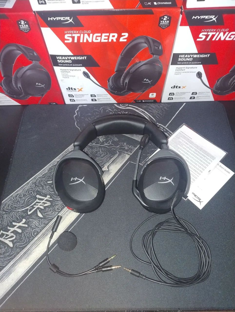 Headset Gamer HyperX Cloud Stinger 2 Core PC Preto Original - Foto 3