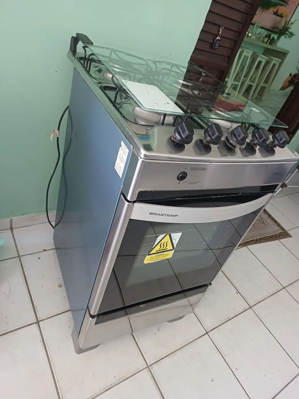 Fogão automático total super novo  - Foto 4