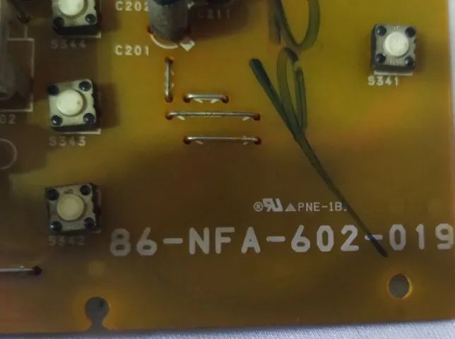 Placa Visor Do Som Aiwa Nsx F7 Aiwa - Usado - Foto 3