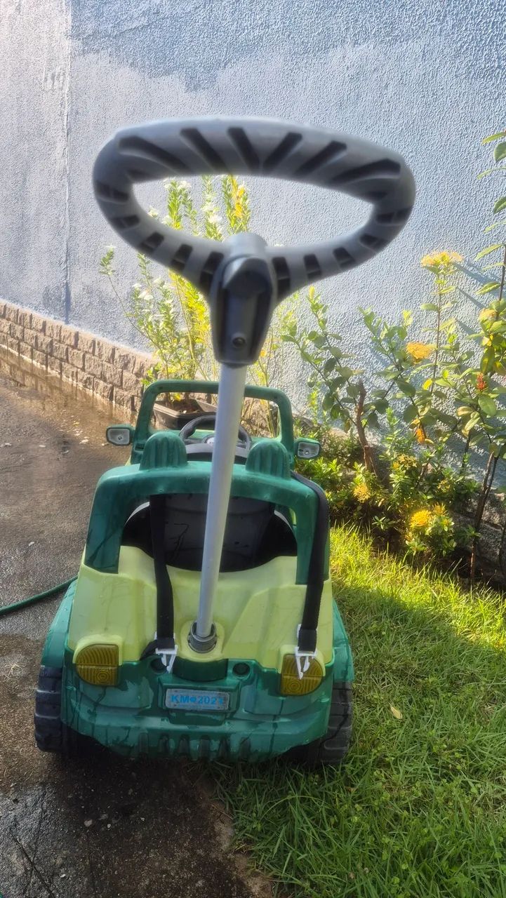 Carrinho De Passeio / Pedal Infantil Diipi Calesita Verde - Foto 4
