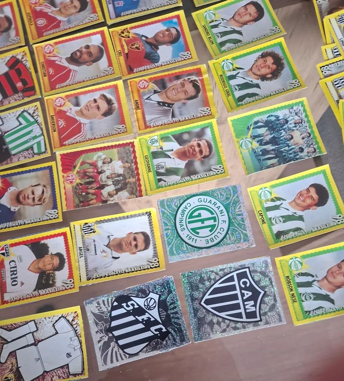 Figurinha campeonato brasileiro 1998 - Foto 5