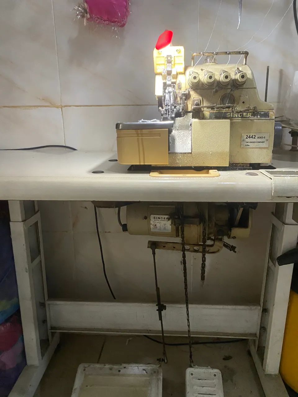 Máquina industrial interlock  - Foto 2