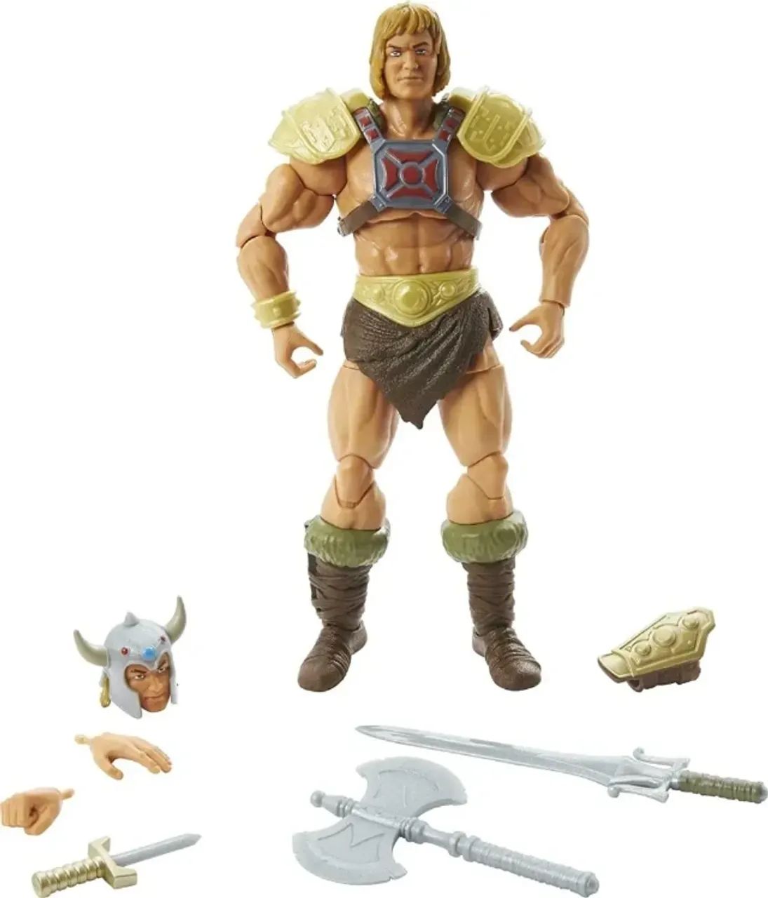 Boneco He Man Viking New Eternia Masters Universe Hdr37 - Foto 5