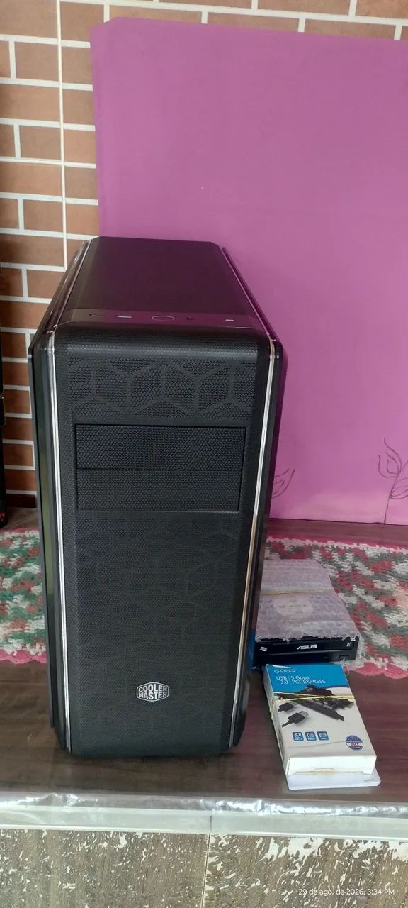 Gabinete cooler Master+acessórios  - Foto 4
