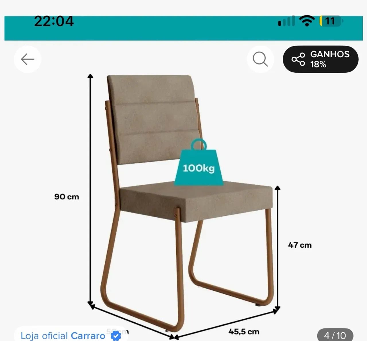 Mesa 6 lugares  - Foto 4