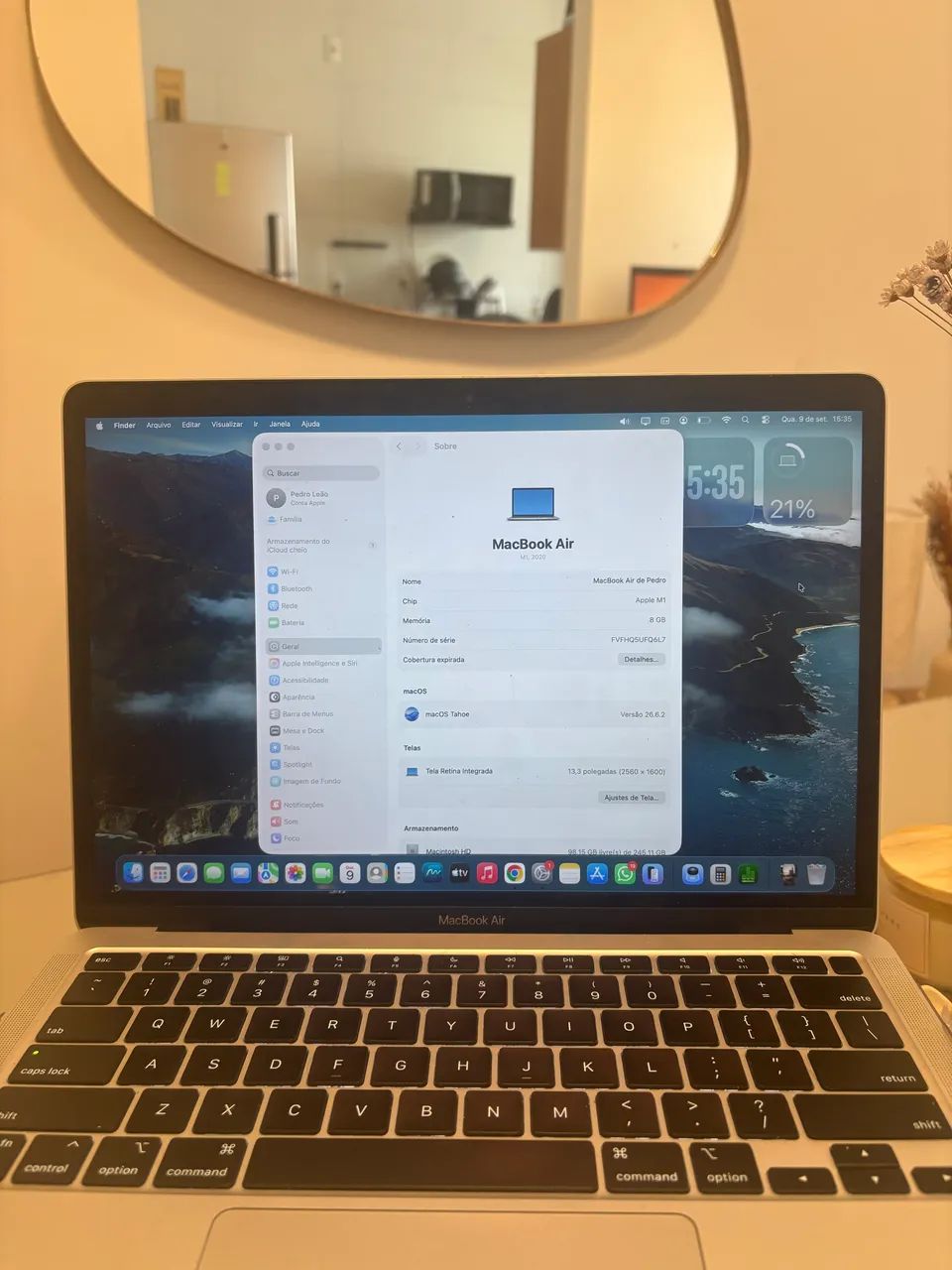 MACBOOK AIR M1 8GB RAM - Foto 2