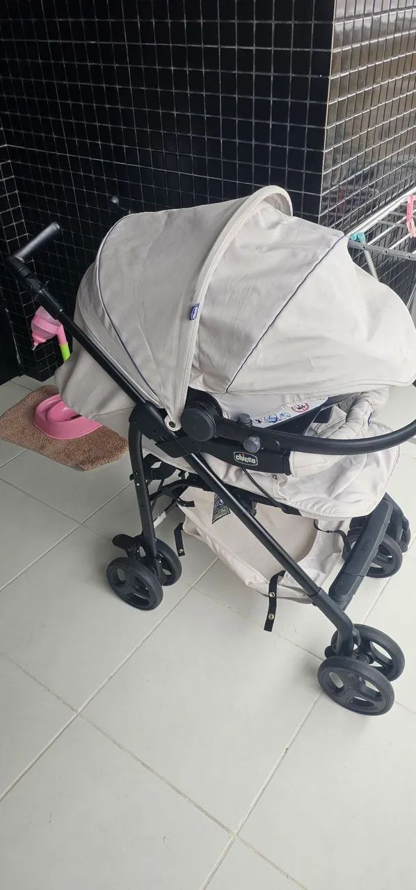 Carrinho e bebê confort - Foto 4