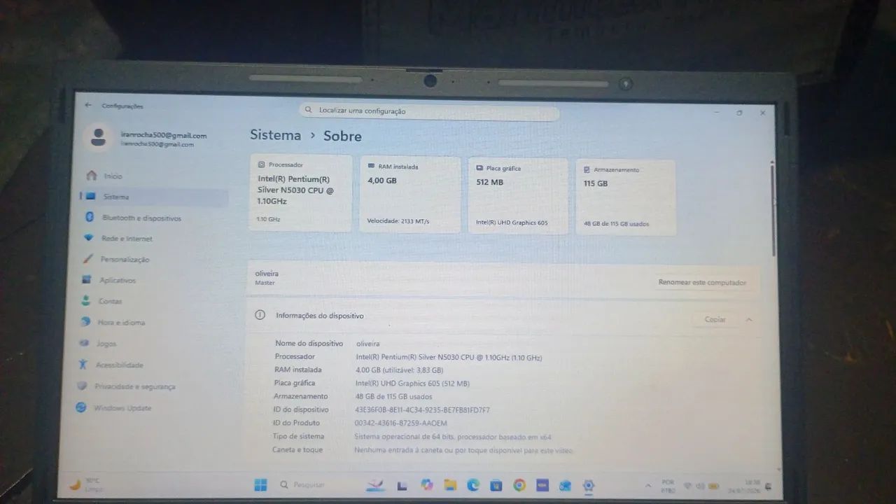 Notebook positivo  - Foto 4