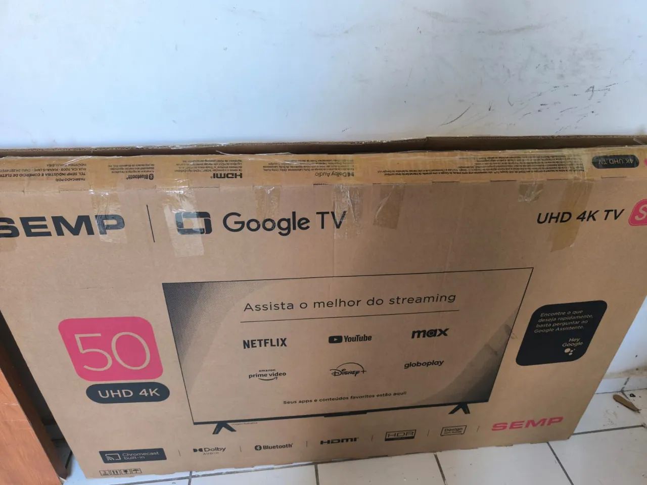 Tv semp 50 polegadas semi nova retirdas de peças ou conserto 
