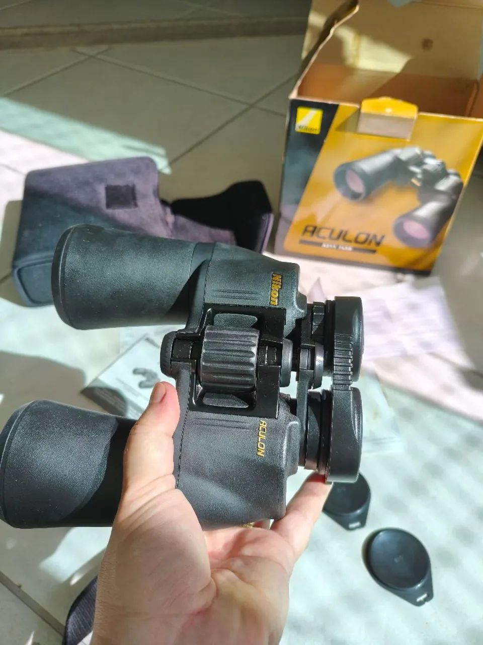 Binóculos Nikon Aculon A211 7x50 - Foto 3