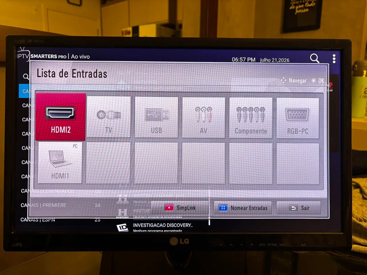 Monitor 21.5 M2252 com Full HD com som - Foto 2