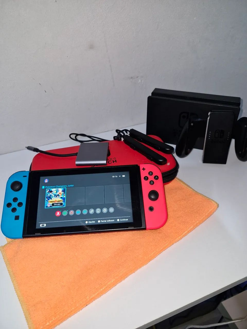 Nintendo Switch V2 em Perfeito Estado! Troco em Ps4  - Foto 2