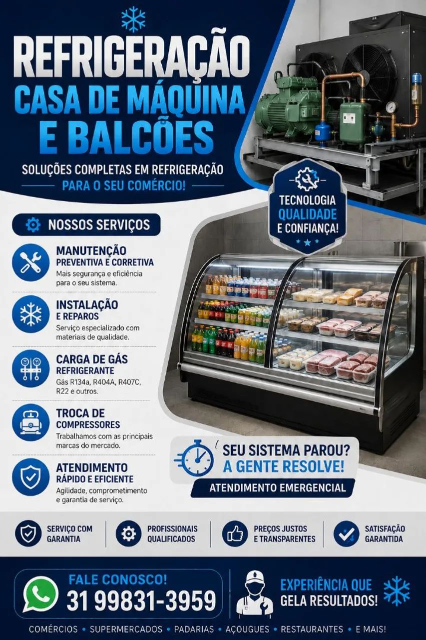 Manutenção Refrigeração 