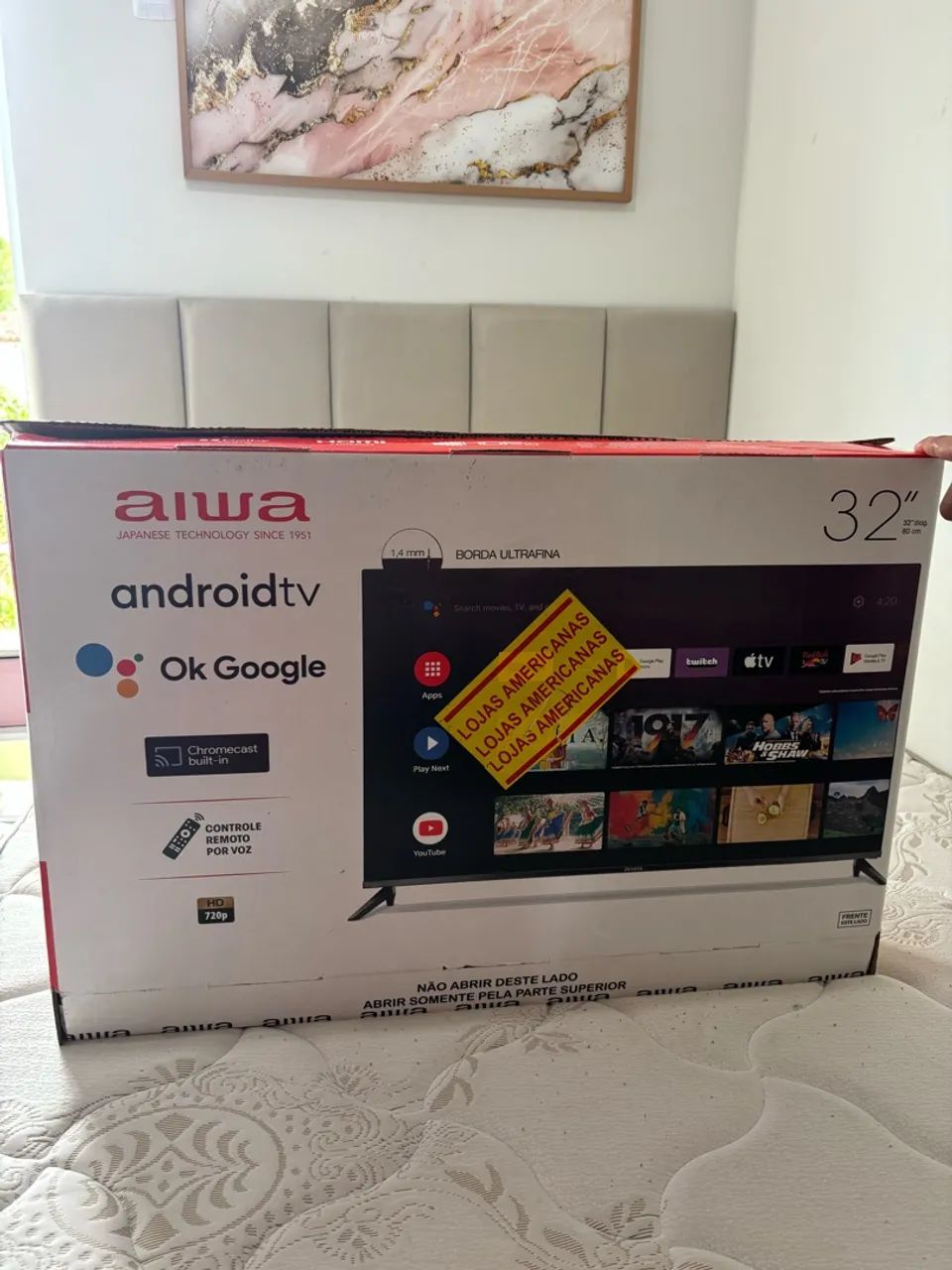 Tv smart Tv  nova 32? - Foto 3