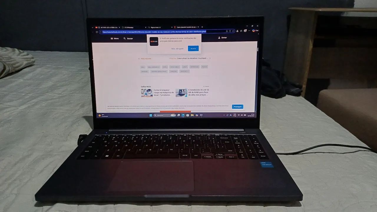 Notebook Samsung Book NP550XDA