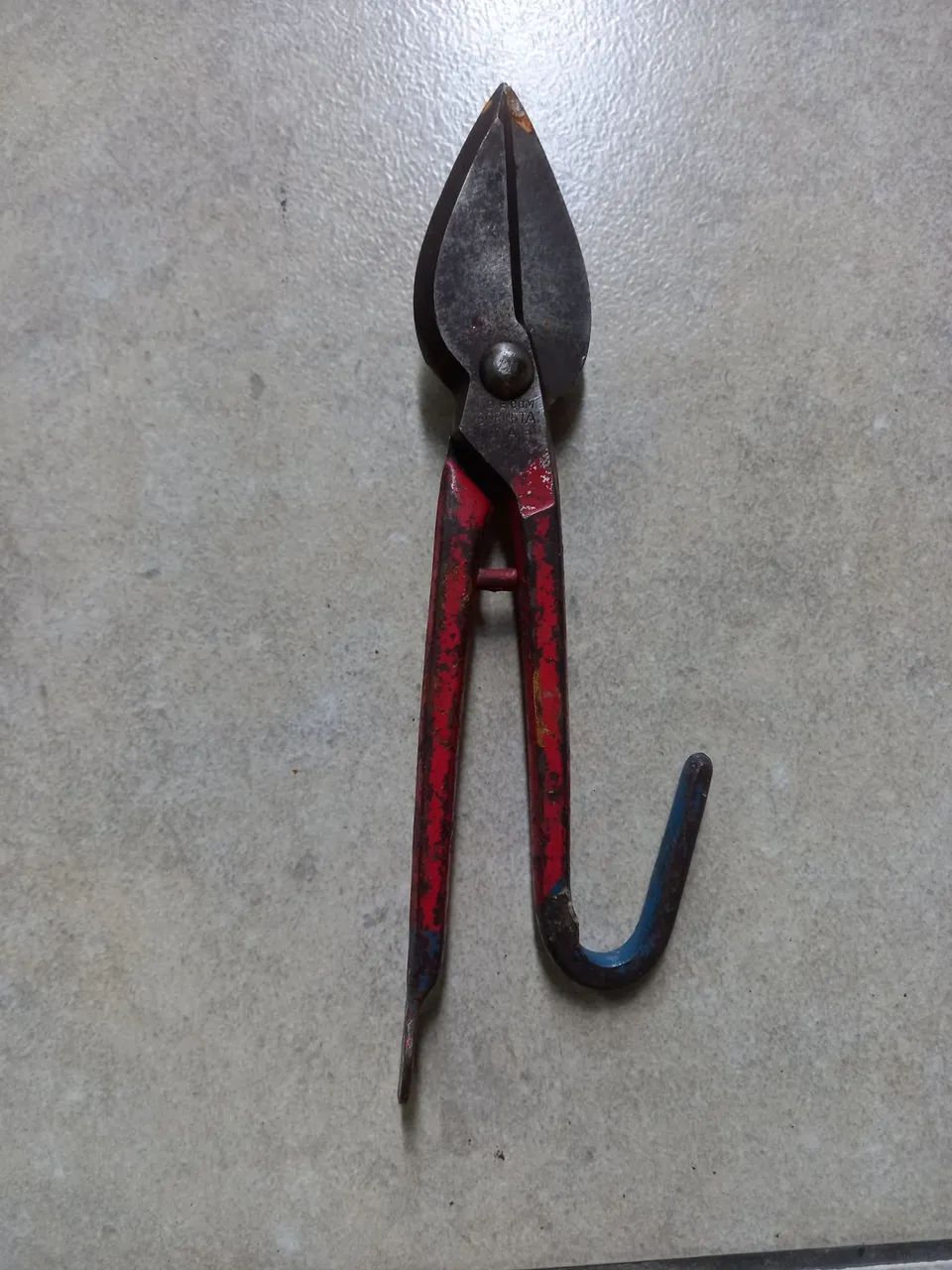 Tesoura de cortar chapa