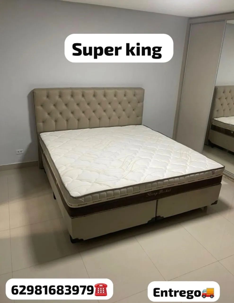 Colchao super king