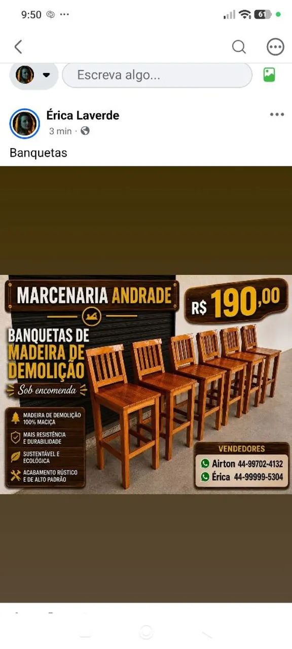 Banquetas 