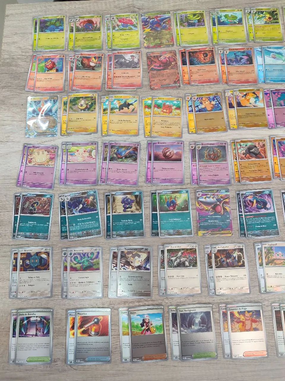 Pokémon TCG Fogo Fantasmagórico Base set completo! - Hobbies e coleções ...