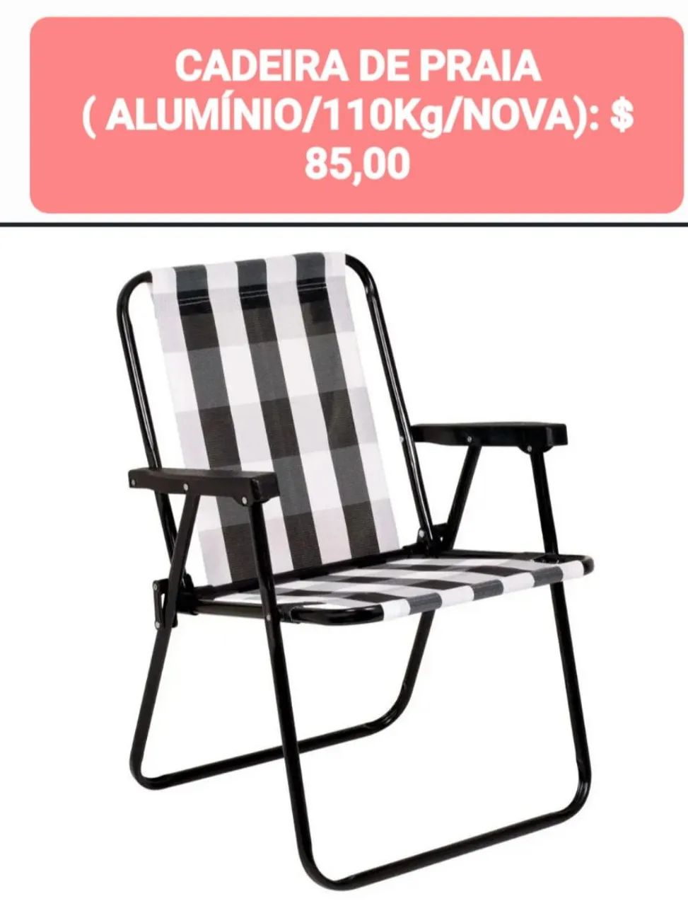 CADEIRA DE PRAIA 