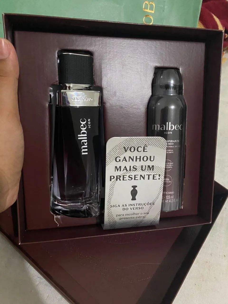 Perfume- Malbec icon.