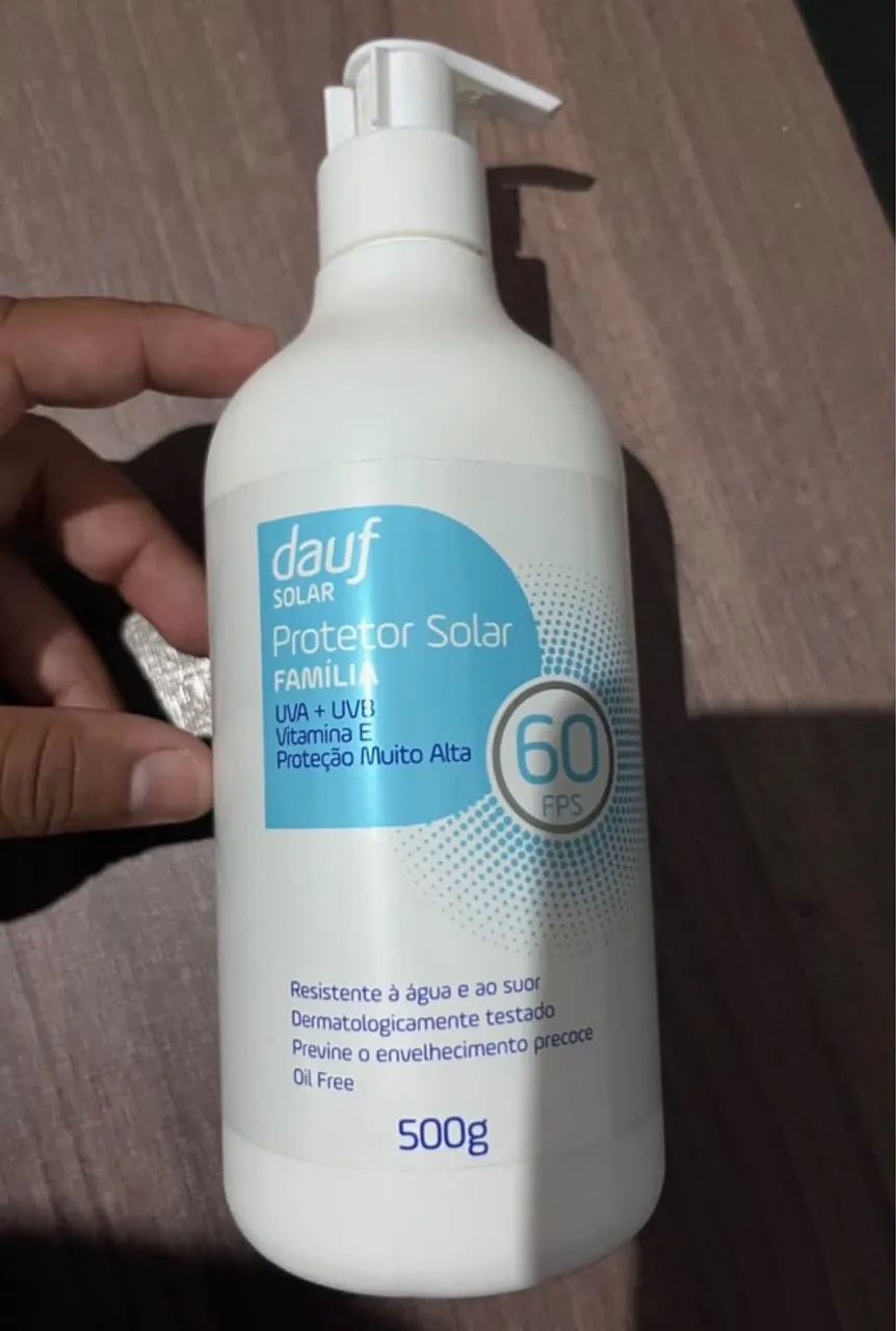 Protetor solar 60FPS - 500g