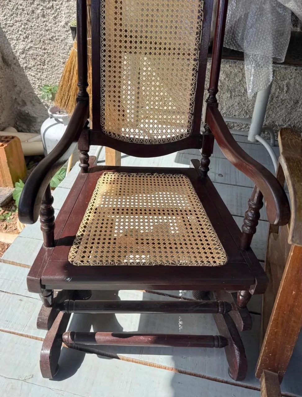 Vendo cadeiras de balanço antigas - Foto 5