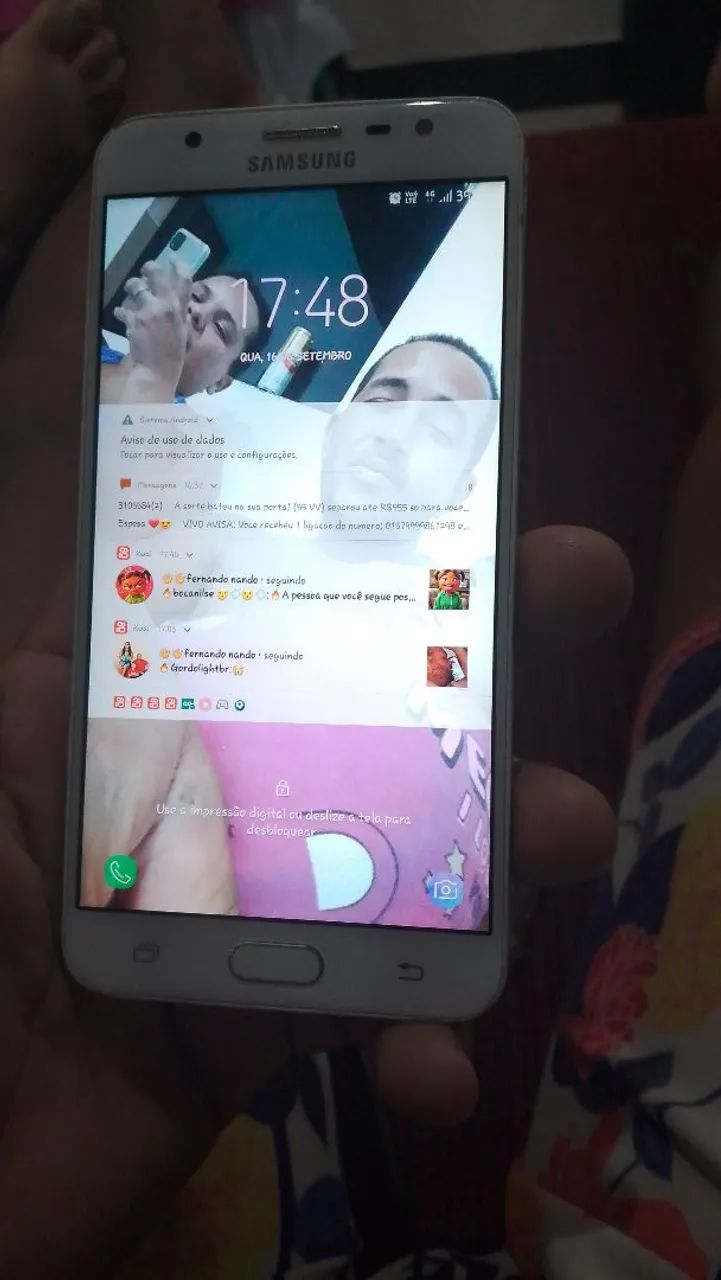 Samsung J7 prime aceito negociação no valor  - Foto 4